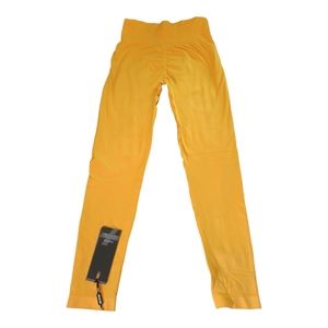 Bo+tee Orange Medium Seamless Leggings